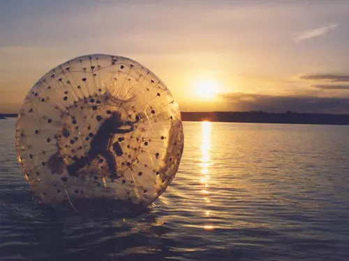 Zorb-ball a aquazorbing v Příboře