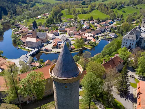 Kamenná hláska Jakobínka v Rožmberku nad Vltavou