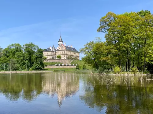 Zámecký park v Raduni