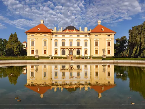 Zámek Slavkov – Austerlitz – panské sídlo rodu Kouniců
