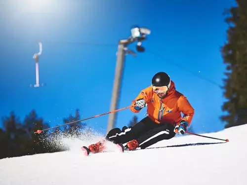 Skiareál Bílá v Beskydech