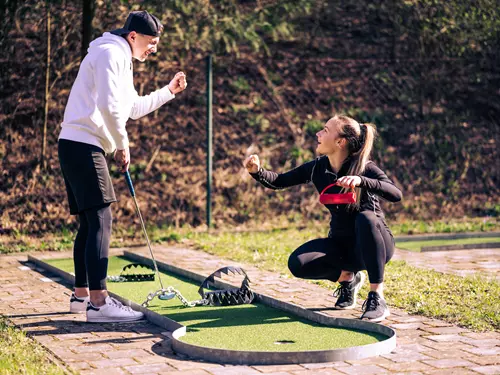 Minigolf Liška v Bílovicích nad Svitavou
