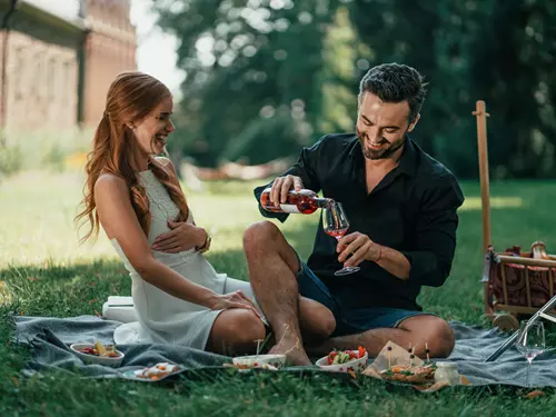 Piknik na zámku Chateau Herálec